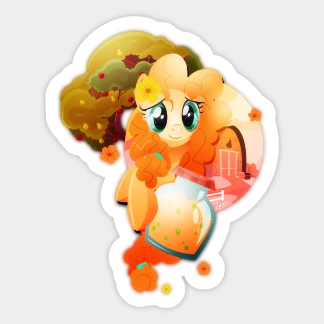 Pear Butter Sticker by Ilona's Store